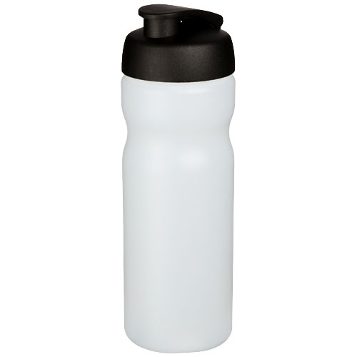 Bidon personnalisable de sport 650ml Baseline® Translucide et Noir